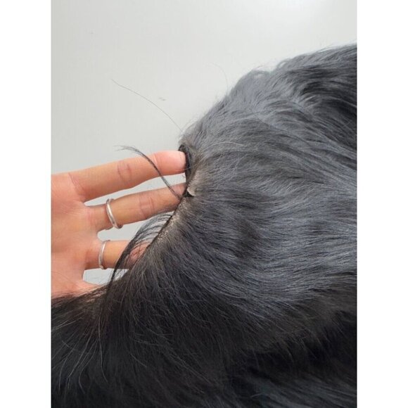 Vintage 40's 50's A.WURM FINE FURS Black Fur Chubby Crop Jacket, One Size - Picture 10 of 16